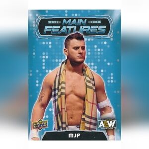 MJF 🔥 AEW Wrestling Trading Card 🏆 AEW Champion